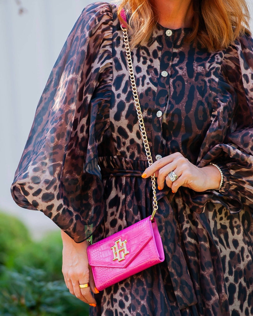 Carlington Clutch/Crossbody Hot PInk EC: Default - The Edit LLC