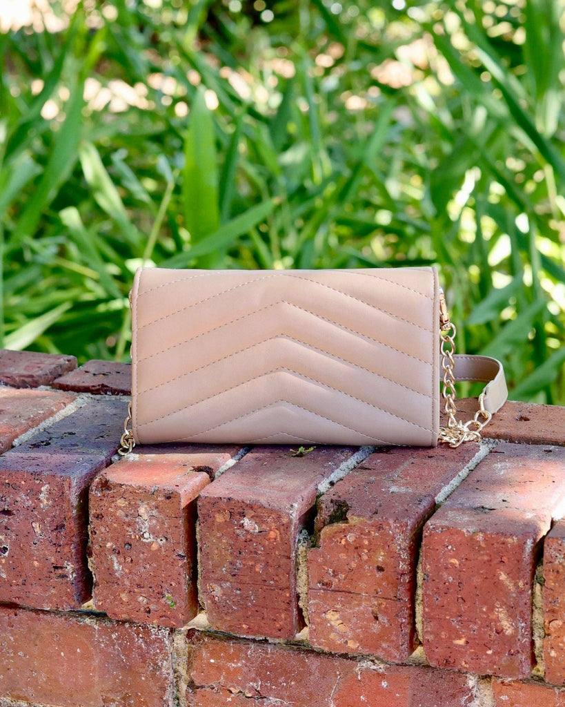Carlington Clutch/Crossbody Latte VQ: Default - The Edit LLC
