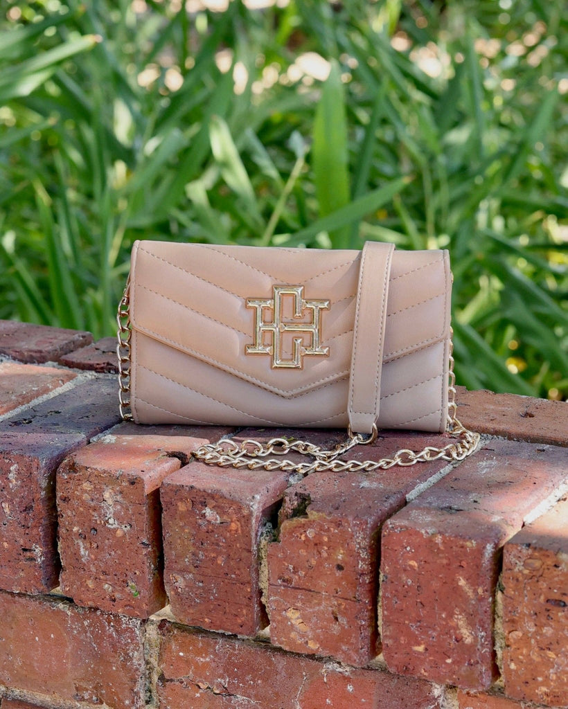 Carlington Clutch/Crossbody Latte VQ: Default - The Edit LLC