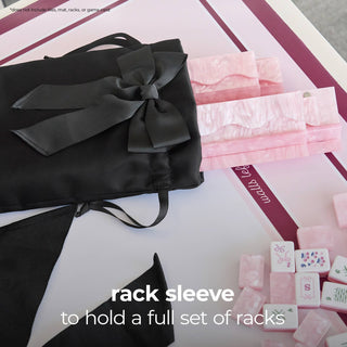 Case-Mate Mahjong Jelly Tote Set: Ballet Pink Bow - The Edit LLC