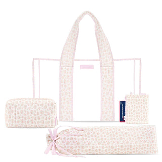 Case-Mate Mahjong Jelly Tote Set: Ballet Pink Bow - The Edit LLC