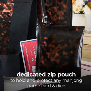 Case-Mate Mahjong Jelly Tote Set: Tortoiseshell Bow - The Edit LLC