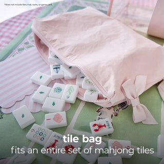Case-Mate Mahjong Jelly Tote Set: Tortoiseshell Bow - The Edit LLC