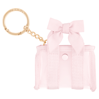 Case-Mate Mini Jelly Tote Bag Keychain & Bag Charm: Tortoiseshell Bow - The Edit LLC