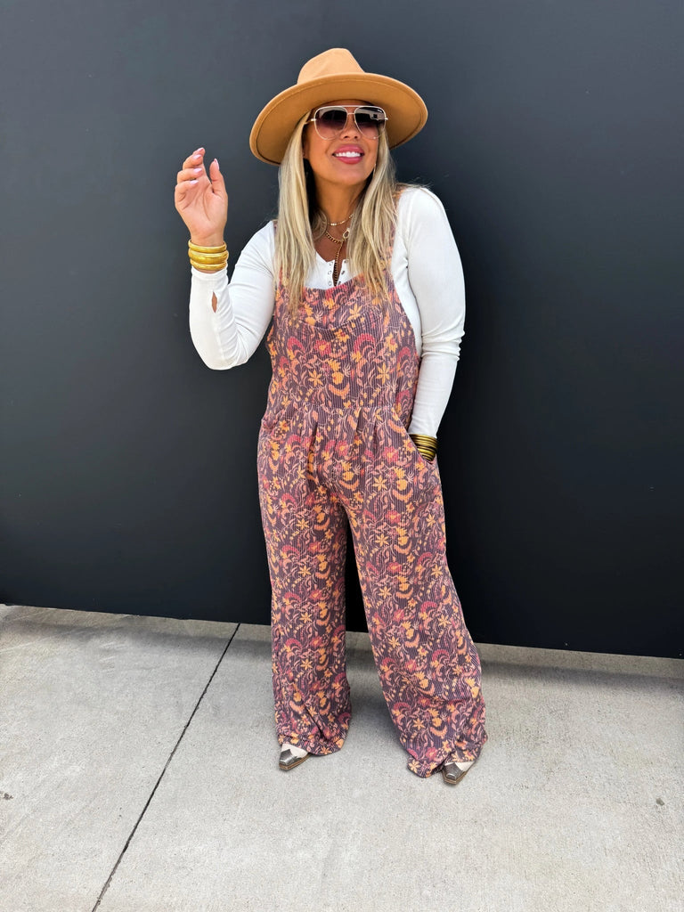 Cassidy Boho Overalls - The Edit LLC