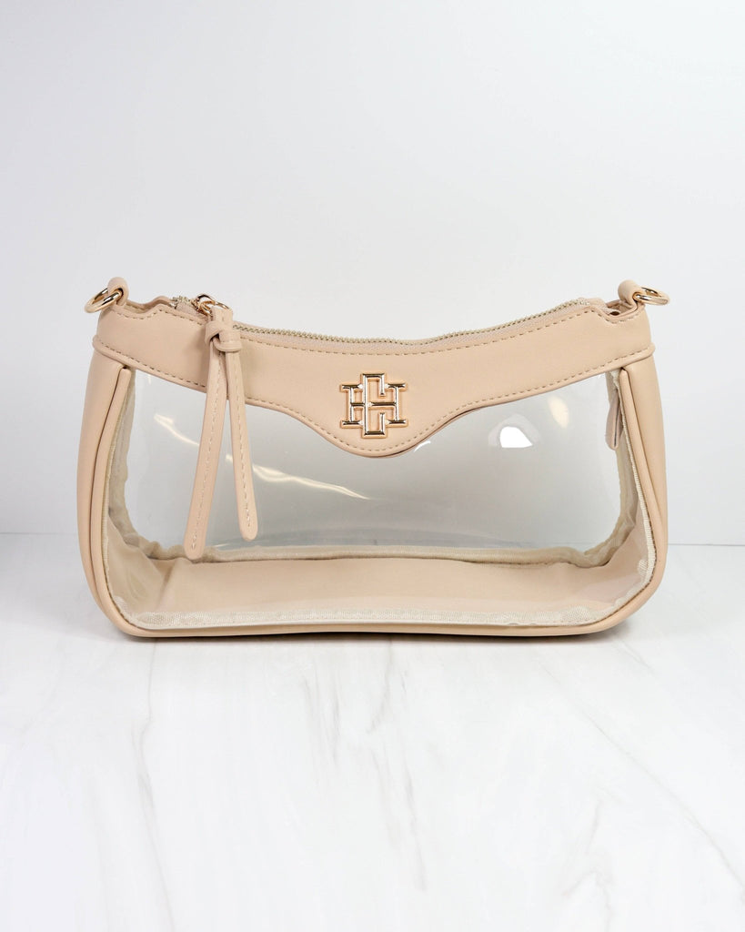 Cassidy Clear Crossbody NUDE: Default - The Edit LLC