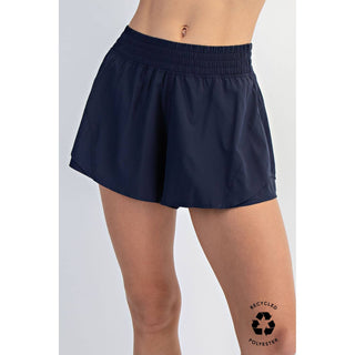 Charcoal A-LINE ACTIVE SHORT - The Edit LLC