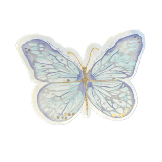 "Classic Blue Butterfly" Sticker - The Edit LLC