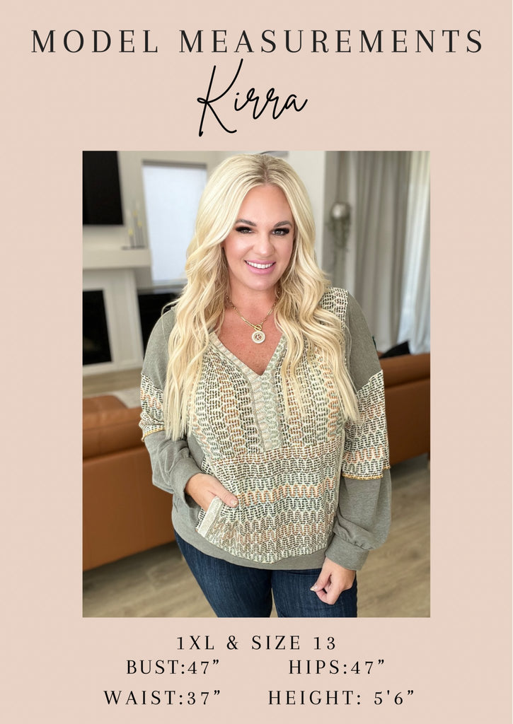 Classic Comfort V - Neck Top in Winter Rose - The Edit LLC