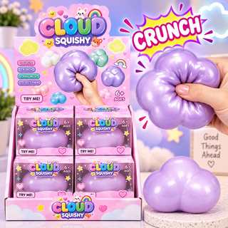 Cloud Squishy — Crunchy ASMR Squeeze Toy - The Edit LLC