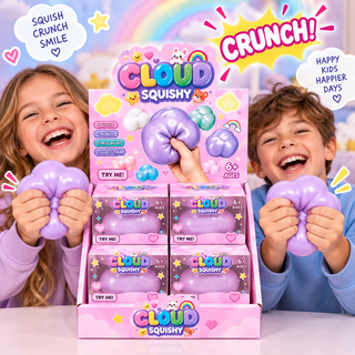 Cloud Squishy — Crunchy ASMR Squeeze Toy - The Edit LLC