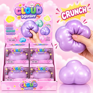 Cloud Squishy — Crunchy ASMR Squeeze Toy - The Edit LLC