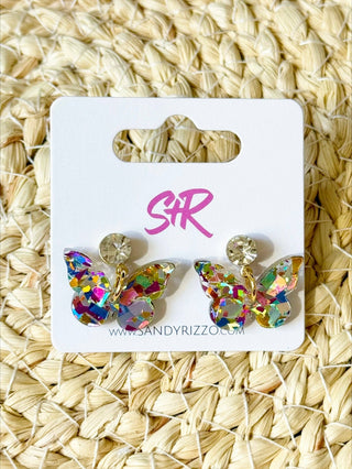 Confetti Tween Butterfly Dangle - The Edit LLC