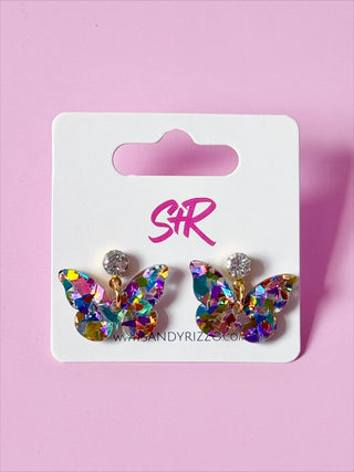 Confetti Tween Butterfly Dangle - The Edit LLC