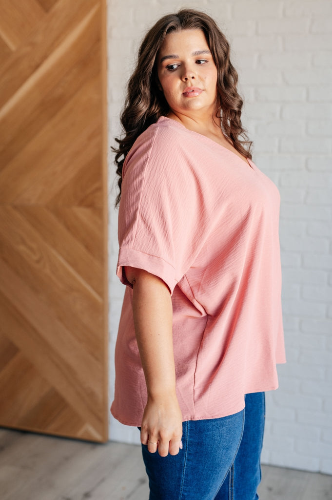 Contrary to Popular Belief V - Neck Blouse - The Edit LLC