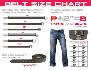 Cotton Boll Men's Leather Belt - Crazy-horse Finish: 38 - The Edit LLC