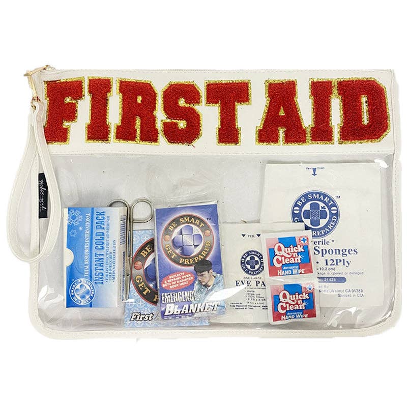 CP - 1217 First Aid White Candy Bag - The Edit LLC