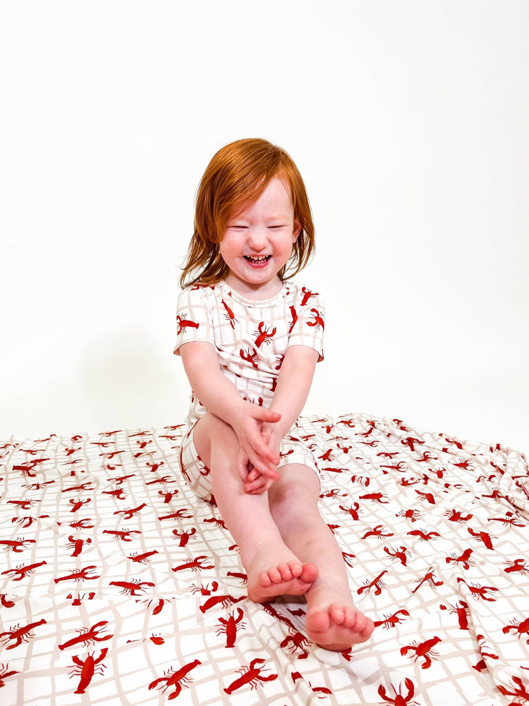 Crawfish / Lobster - Everything Blanket - The Edit LLC