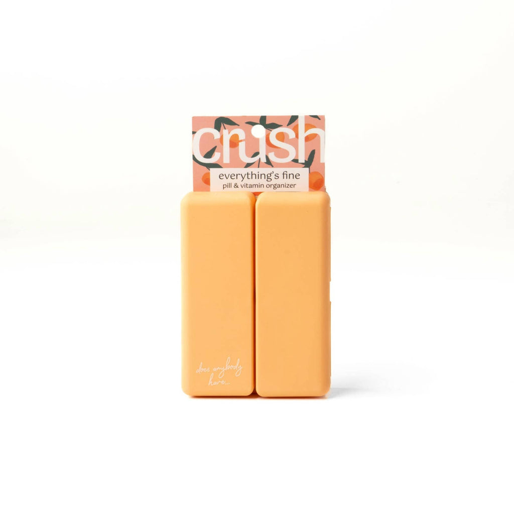 Crush Everything's Fine Pill & Vitamin Case - The Edit LLC