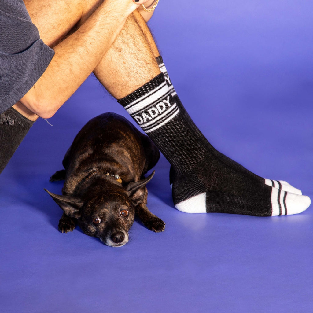 Daddy Gym Crew Socks - The Edit LLC