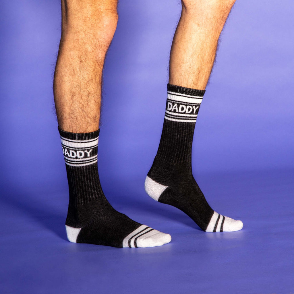 Daddy Gym Crew Socks - The Edit LLC