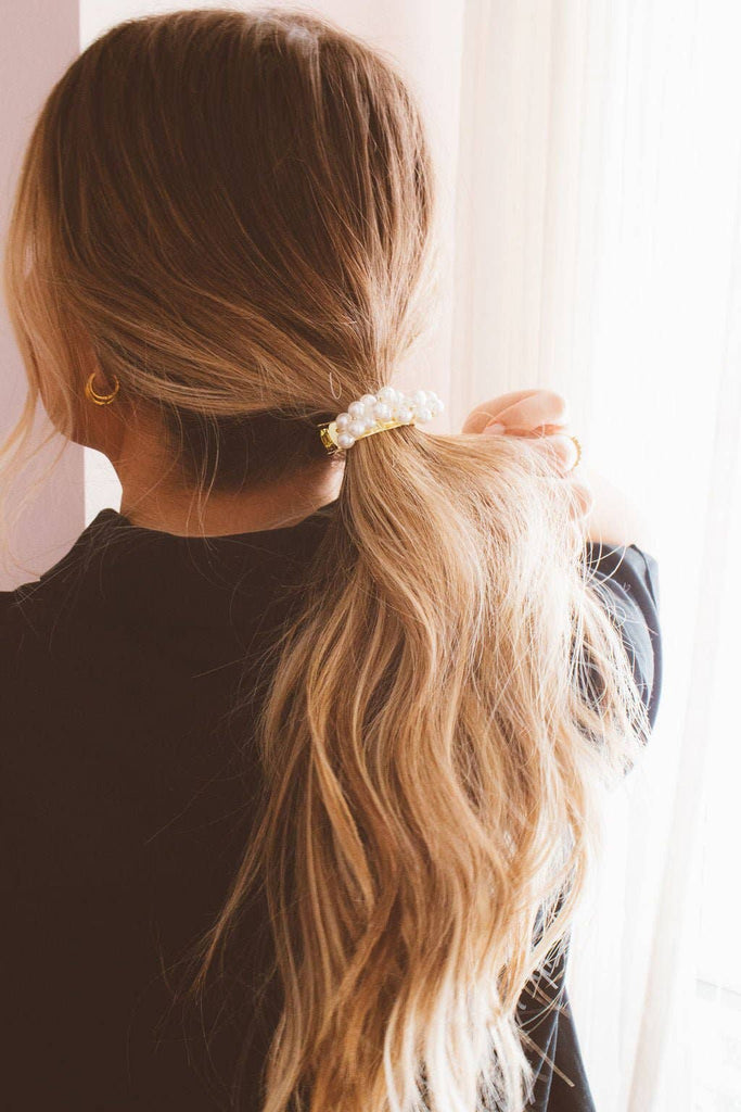 Dorothy Pearl Ponytail Clip - The Edit LLC