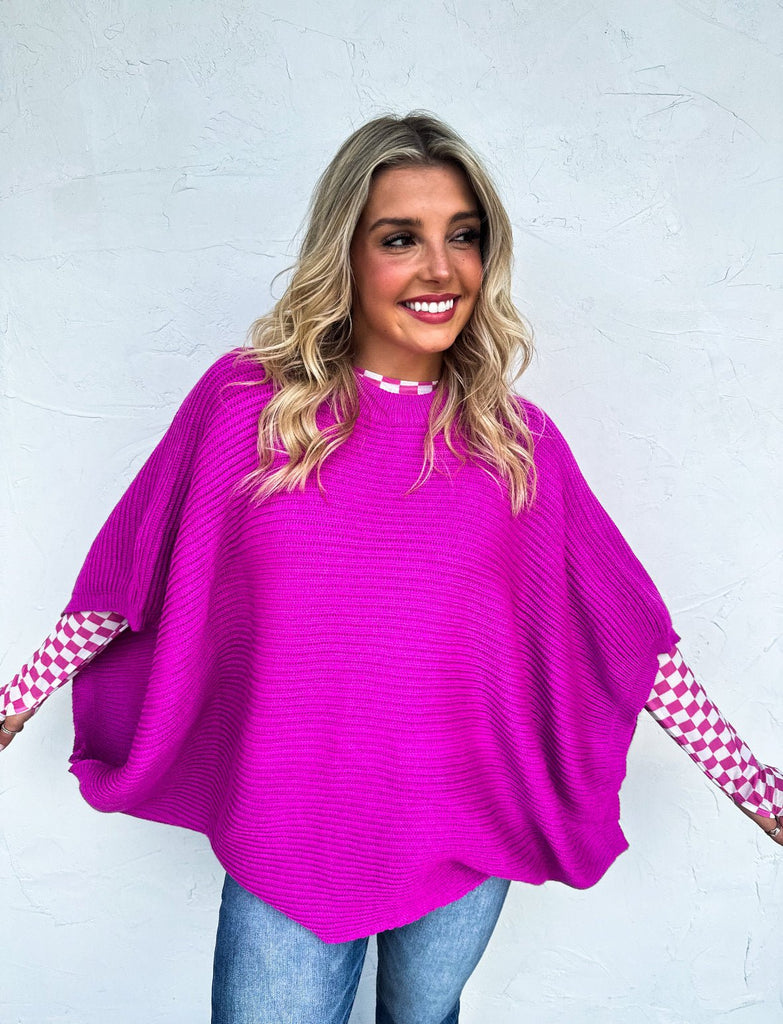 Dress It Up Pink Checkered Mesh Top - The Edit LLC