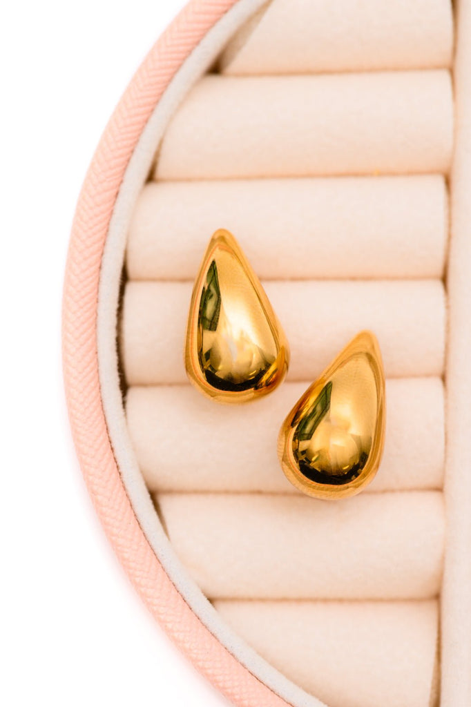 Drip Drop Teardrop Earrings - The Edit LLC