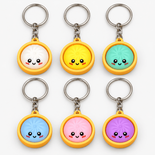 Dumpling Keychain - The Edit LLC