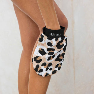 Eco-Friendly Exfoliating Glove - Leopard - The Edit LLC