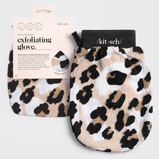 Eco-Friendly Exfoliating Glove - Leopard - The Edit LLC
