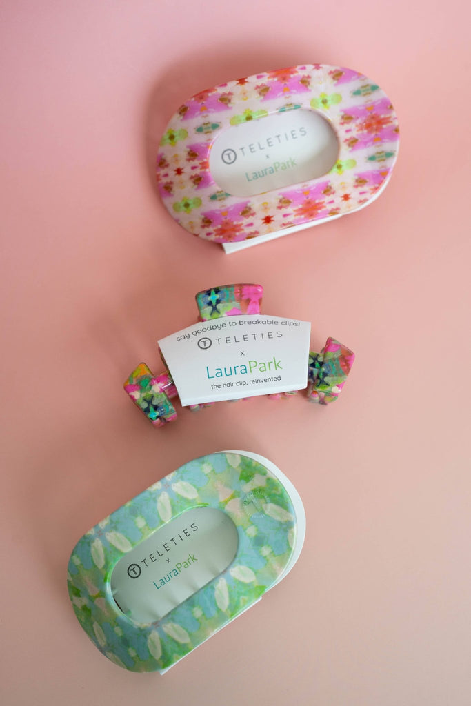 Elephant Falls | Medium | Flat Round Hair Clip - The Edit LLC