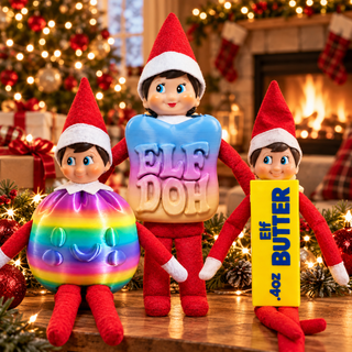 ElfDoh Needoh Viral Outfit - Trendy Viral Squishy Rainbow!!! - The Edit LLC