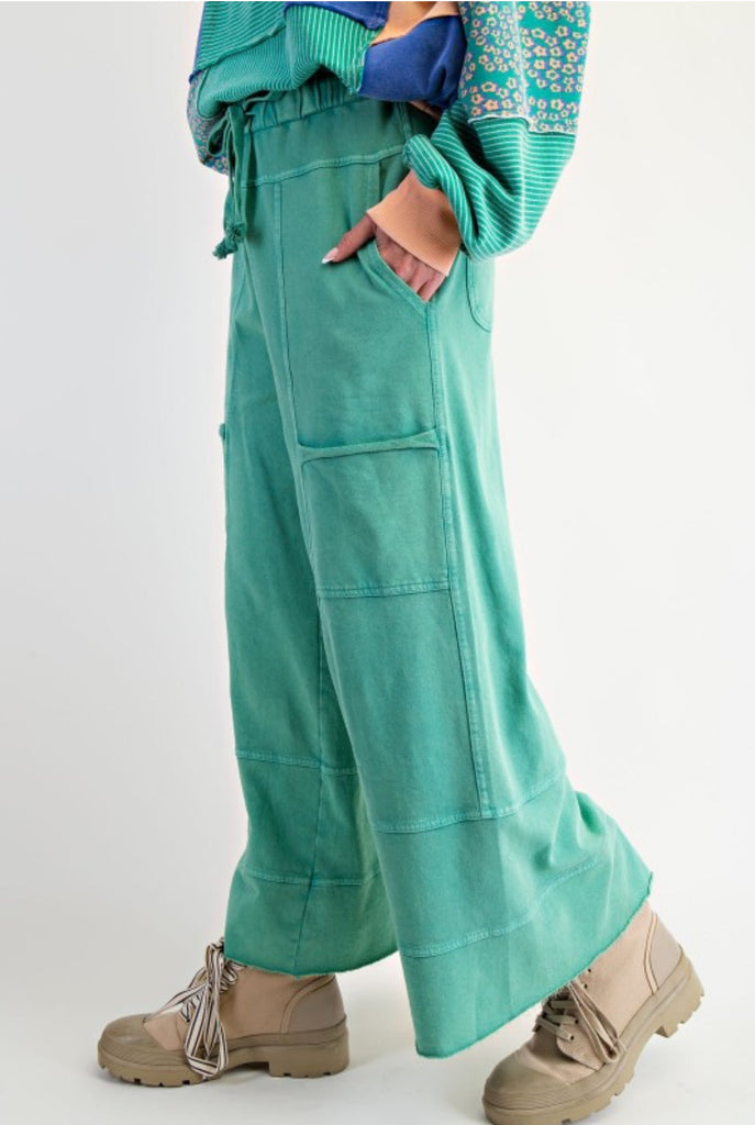 Evergreen Breezeway Pants - The Edit LLC