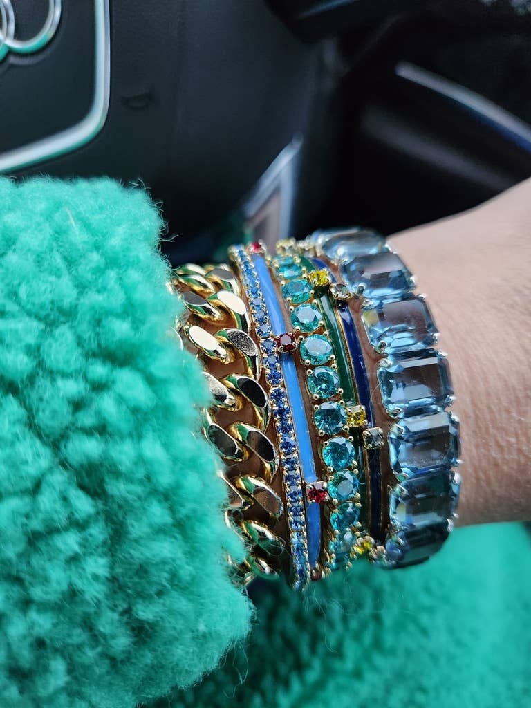 Everly Cuff: Jean Blue - The Edit LLC