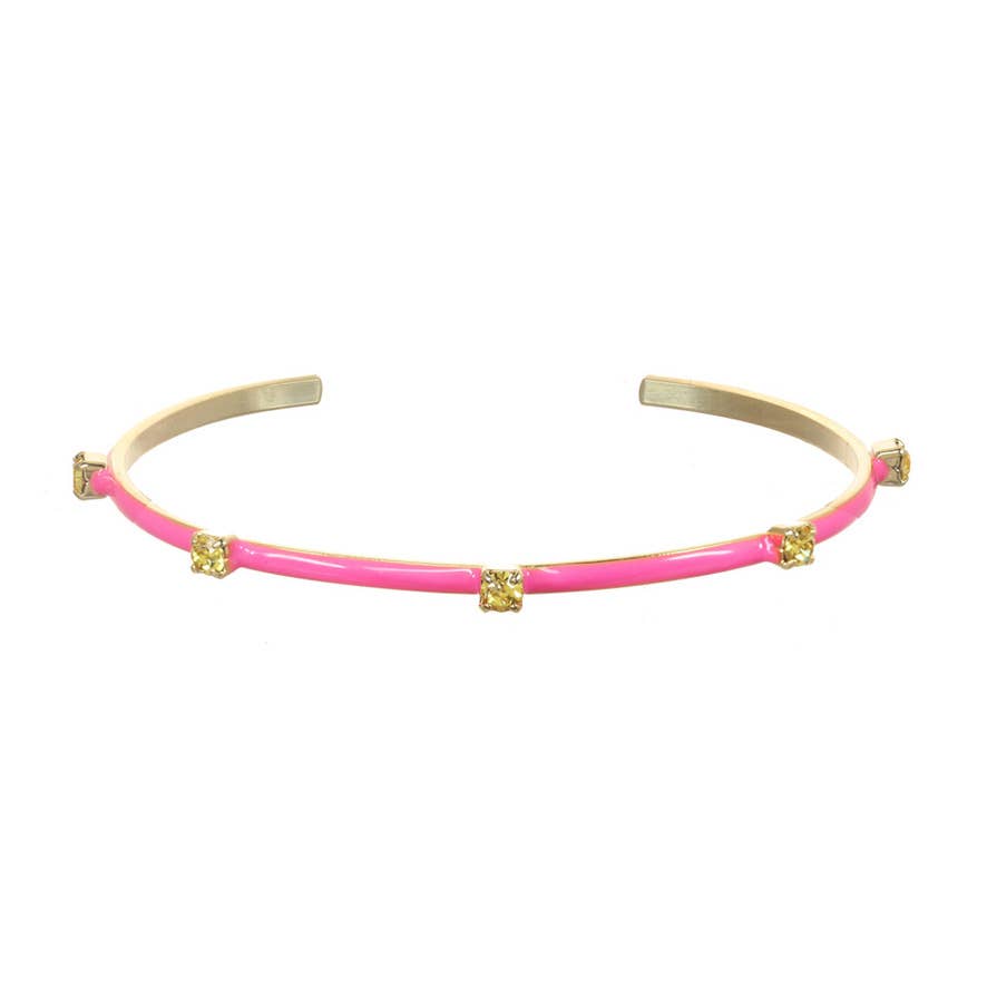 Everly Cuff: Pink - The Edit LLC