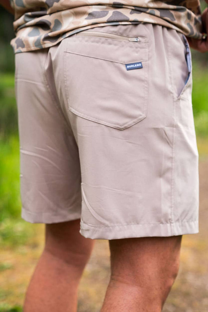 Everyday Shorts - Cobblestone (Duck Hunt Pocket) : 7" / Large - The Edit LLC