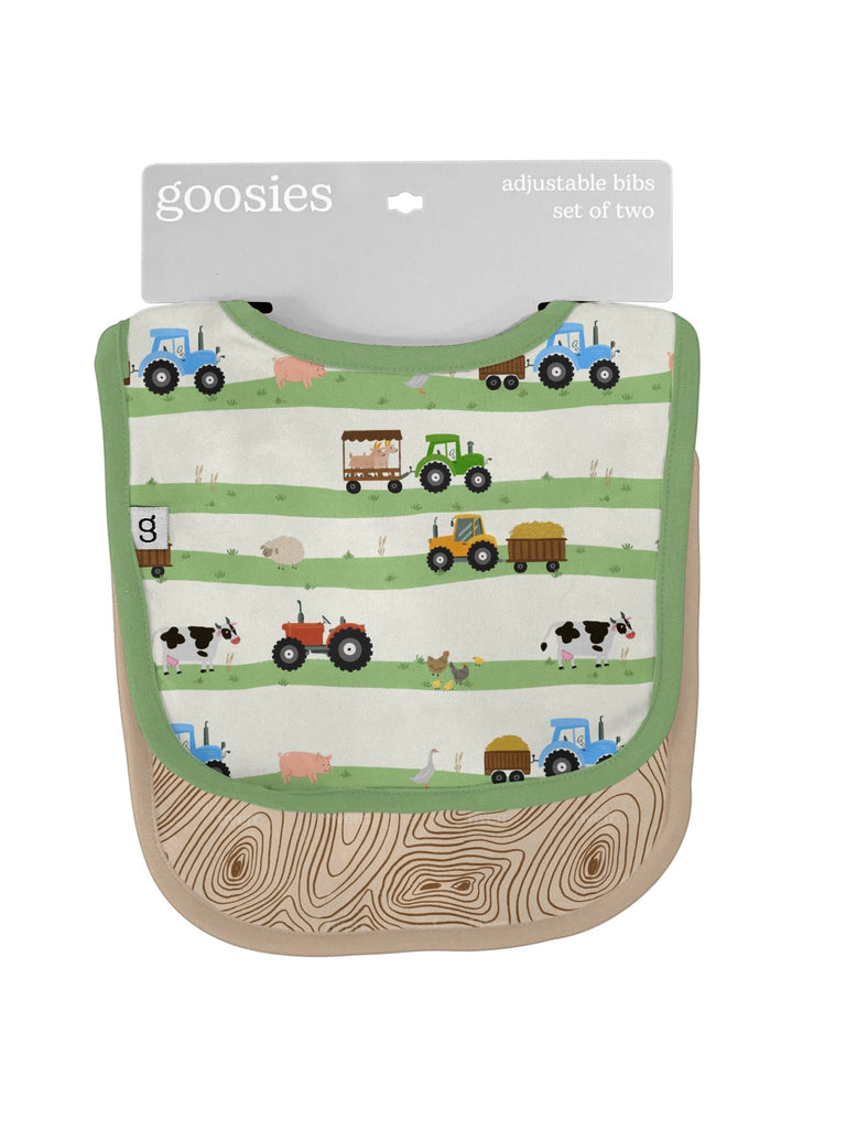 Farm Stripes - Bib Set - The Edit LLC