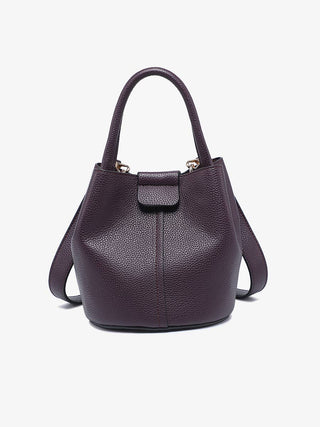 Farrah Bucket Bag w/ Top Handle & Inner Bag | M2528 : Sherbet - The Edit LLC