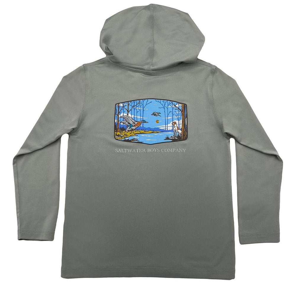 Field & Stream Boys Performance Hoodie Grey - The Edit LLC