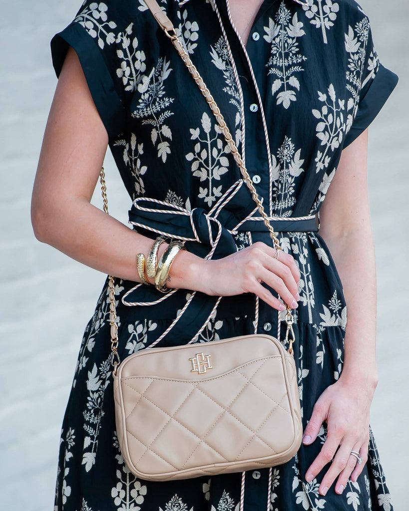 Fiona Crossbody Latte LD: Default - The Edit LLC