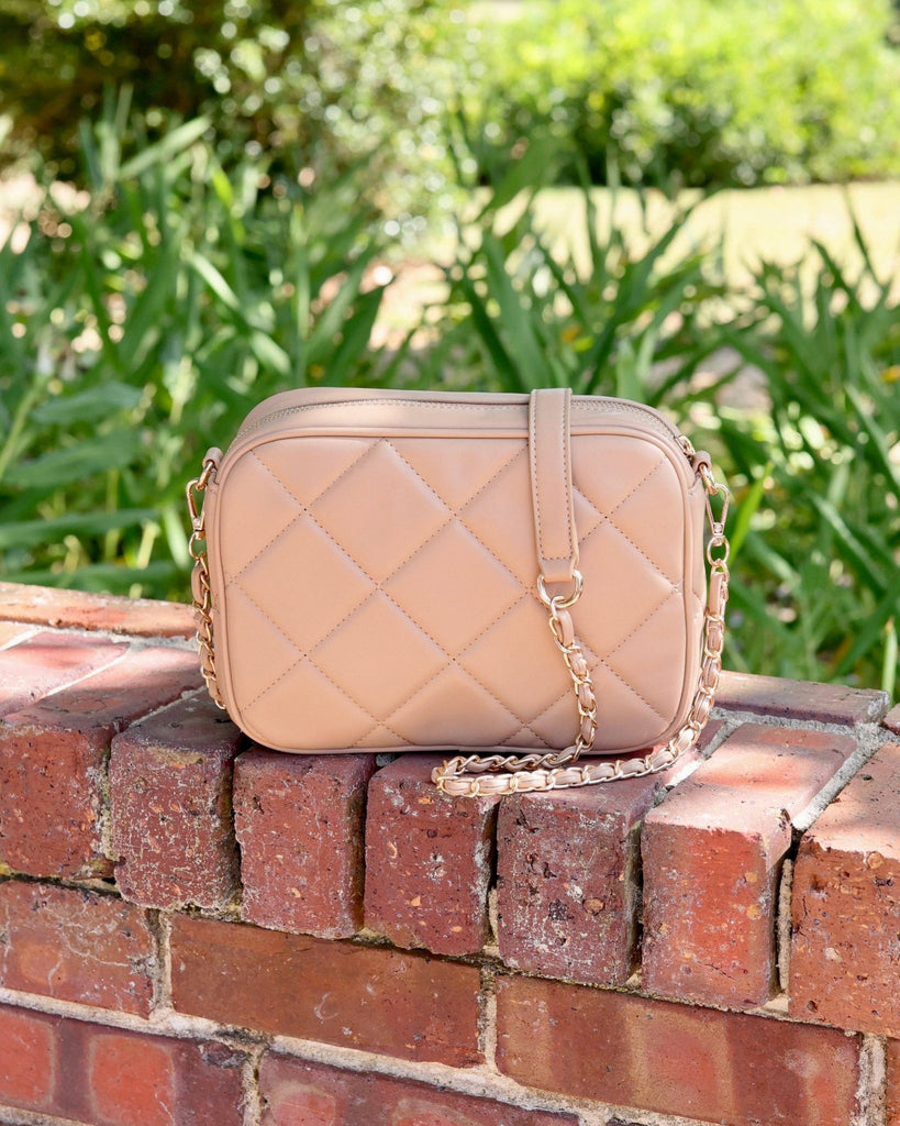 Fiona Crossbody Latte LD: Default - The Edit LLC