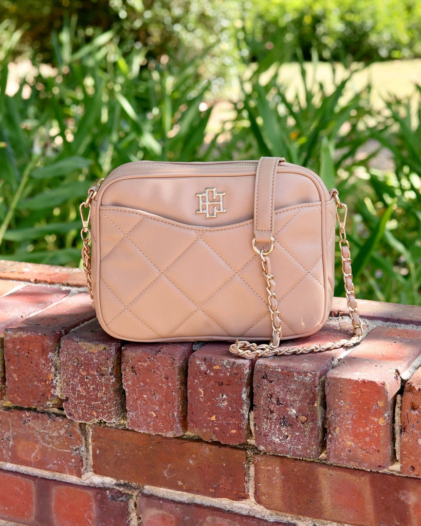Fiona Crossbody Latte LD: Default - The Edit LLC