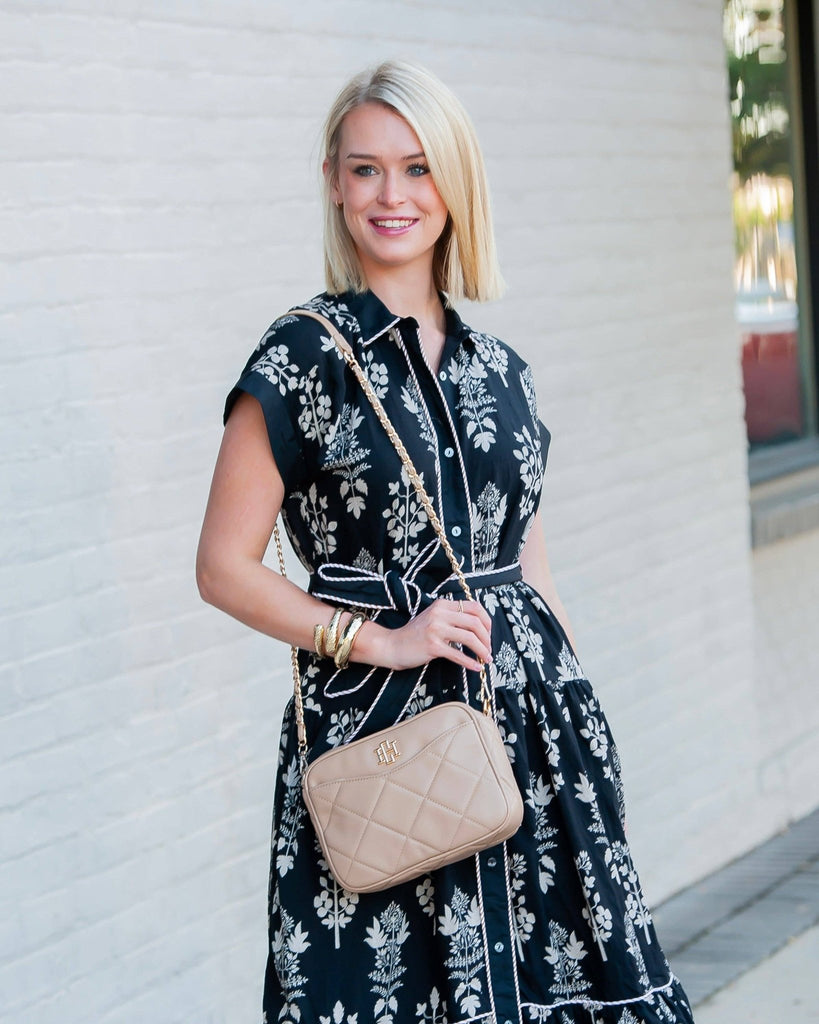 Fiona Crossbody Latte LD: Default - The Edit LLC