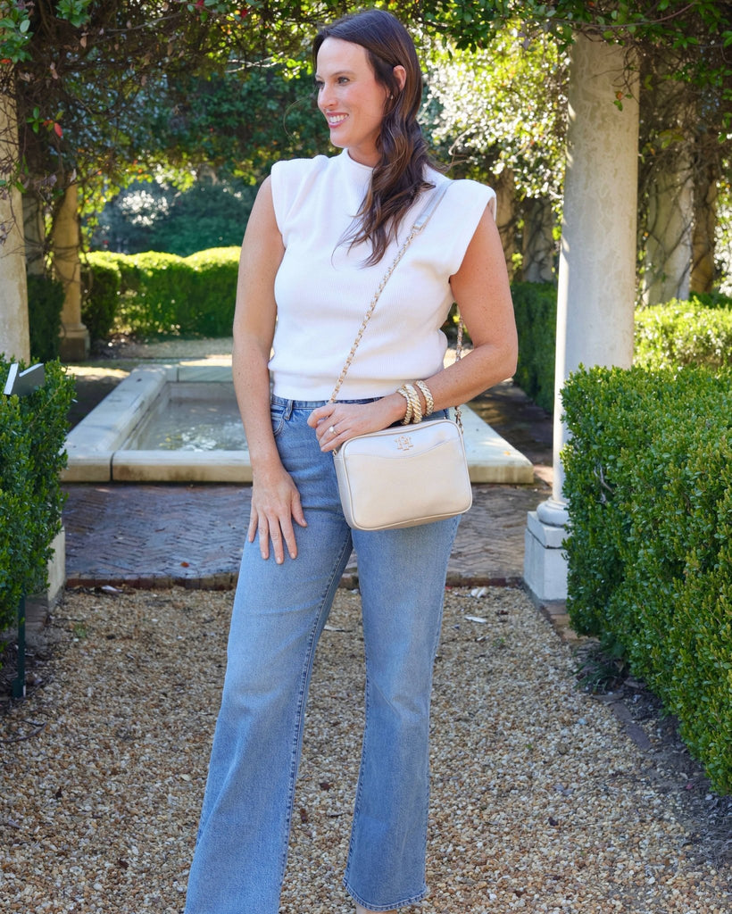 Fiona Crossbody Pearl: Default - The Edit LLC