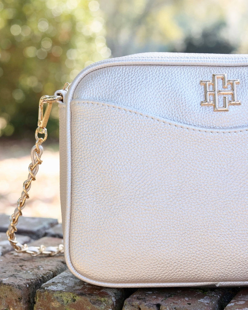 Fiona Crossbody Pearl: Default - The Edit LLC