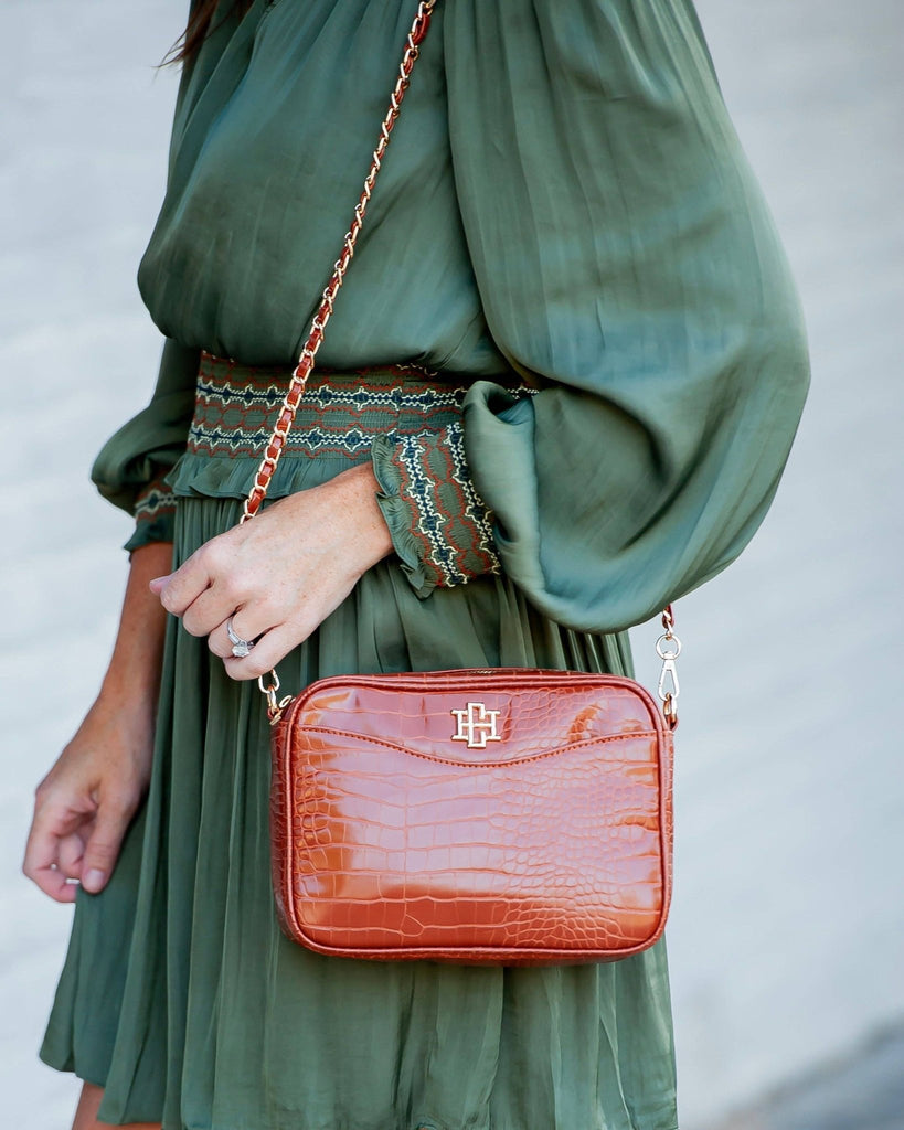 Fiona Crossbody Saddle EC: Default - The Edit LLC