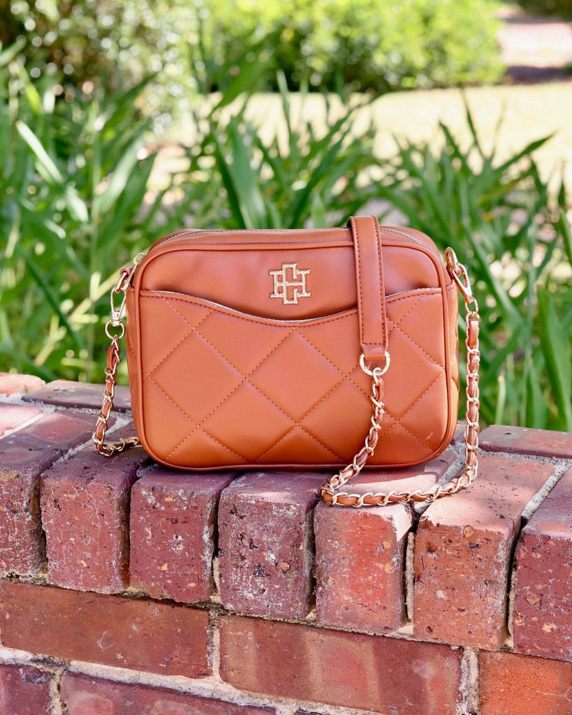 Fiona Crossbody Saddle LD: Default - The Edit LLC