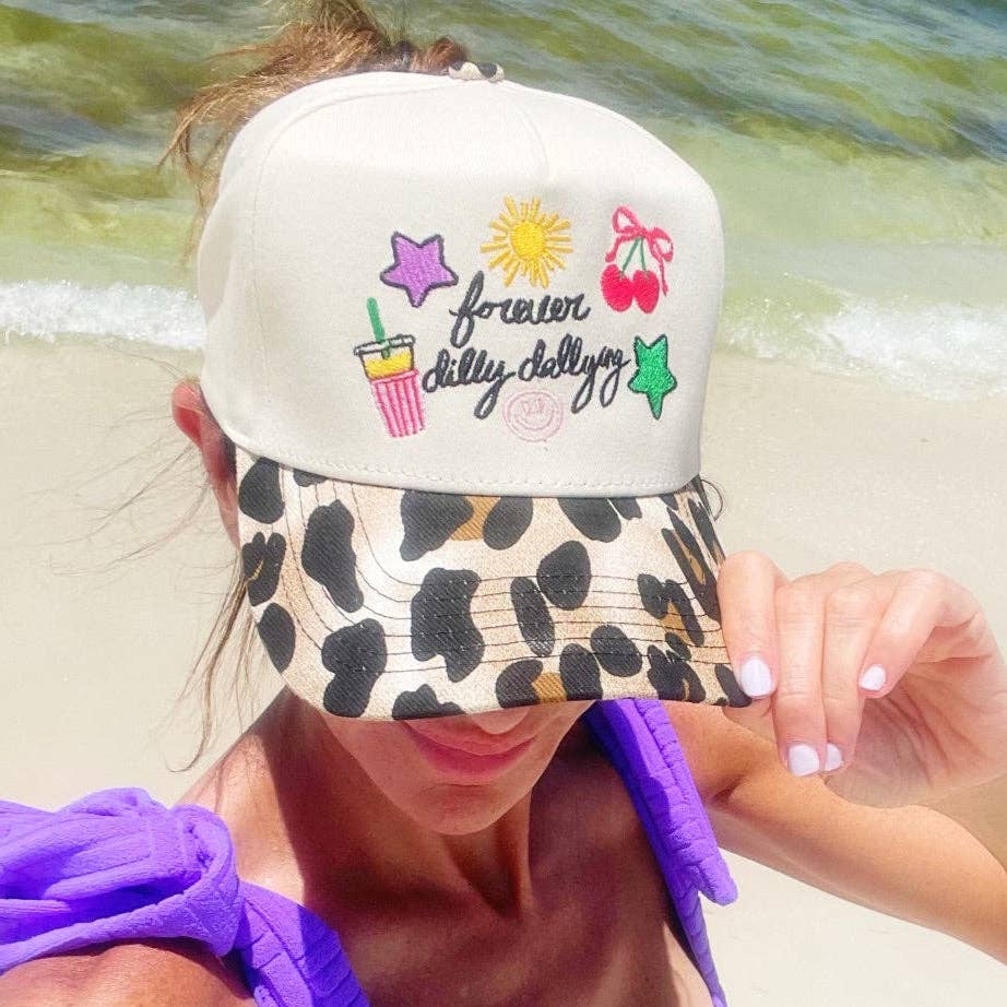 Forever Dilly Dalling Leopard Hat - The Edit LLC