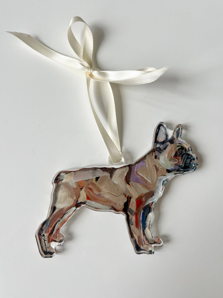 "Frenchie blonde" ornament - The Edit LLC